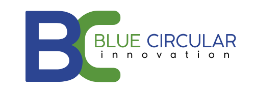 Logo blue circular color
